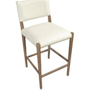  Meridian Andie Cream Vegan Leather Upholstered Counter Stool IMAGE 6