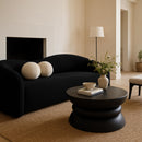  Meridian Collins Black Aluminum Coffee Table IMAGE 2