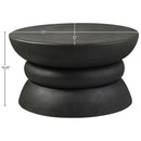  Meridian Collins Black Aluminum Coffee Table IMAGE 5