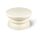  Meridian Collins Cream Aluminum Coffee Table IMAGE 1