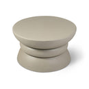  Meridian Collins Taupe Aluminum Coffee Table IMAGE 1