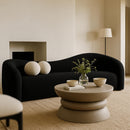  Meridian Collins Taupe Aluminum Coffee Table IMAGE 2