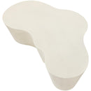  Meridian Monza Cream Concrete And Fiberglass Indoor / Outdoor Coffee Table IMAGE 6