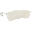  Meridian Monza Cream Concrete And Fiberglass Indoor / Outdoor Coffee Table IMAGE 9