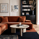  Meridian Avaya Natural Concrete And Fiberglass Indoor / Outdoor Coffee Table IMAGE 2