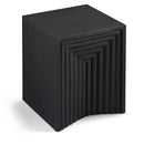  Meridian Centennial Black Iron End Table IMAGE 1