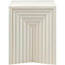  Meridian Centennial Cream Iron End Table IMAGE 3