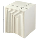  Meridian Centennial Cream Iron End Table IMAGE 5