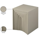  Meridian Centennial Taupe Iron End Table IMAGE 6