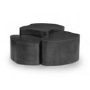  Meridian Banyan Black Iron Coffee Table IMAGE 1