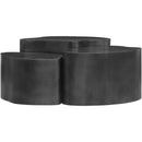  Meridian Banyan Black Iron Coffee Table IMAGE 3