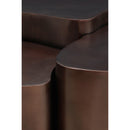  Meridian Banyan Brown Iron Coffee Table IMAGE 5