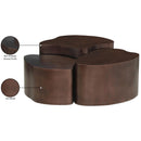  Meridian Banyan Brown Iron Coffee Table IMAGE 7