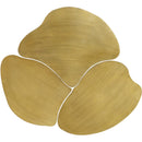  Meridian Banyan Gold Iron Coffee Table IMAGE 4