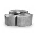  Meridian Banyan Silver Iron Coffee Table IMAGE 1