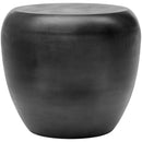  Meridian Capsule Black Aluminum End Table IMAGE 3