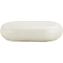  Meridian Pebble Cream Concrete And Fiberglass Indoor / Outdoor Coffee Table IMAGE 4