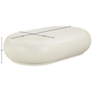  Meridian Pebble Cream Concrete And Fiberglass Indoor / Outdoor Coffee Table IMAGE 7