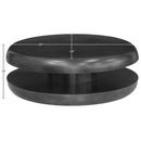  Meridian Jamison Black Iron Coffee Table IMAGE 4