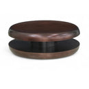  Meridian Jamison Brown Iron Coffee Table IMAGE 1