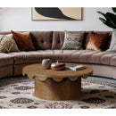  Meridian Dahlia Brown Oak Veneer Coffee Table IMAGE 2