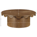  Meridian Dahlia Brown Oak Veneer Coffee Table IMAGE 6