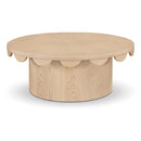  Meridian Dahlia Natural Oak Veneer Coffee Table IMAGE 1