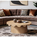  Meridian Dahlia Natural Oak Veneer Coffee Table IMAGE 2