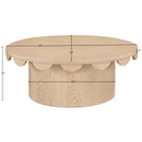  Meridian Dahlia Natural Oak Veneer Coffee Table IMAGE 6