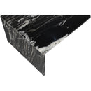  Meridian Pienza Black Marble Coffee Table IMAGE 6