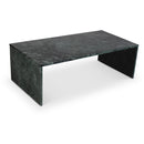  Meridian Pienza Green Marble Coffee Table IMAGE 1
