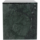 Meridian Pienza Green Marble End Table IMAGE 3