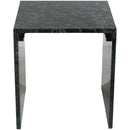  Meridian Pienza Green Marble End Table IMAGE 4