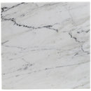  Meridian Pienza White Marble End Table IMAGE 4