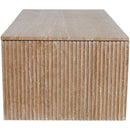  Meridian Pienza Natural Travertine Coffee Table IMAGE 3