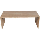 Meridian Pienza Natural Travertine Coffee Table IMAGE 4