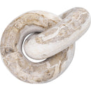  Meridian Knot Beige Marble Decorative Knot IMAGE 3