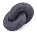  Meridian Knot Black Marble Decorative Knot IMAGE 1