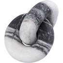  Meridian Knot Panda Marble Decorative Knot IMAGE 3
