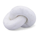  Meridian Knot White Marble Decorative Knot IMAGE 1