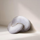  Meridian Knot White Marble Decorative Knot IMAGE 2
