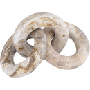  Meridian Rings Beige Marble Decorative Chain Links IMAGE 3