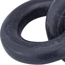  Meridian Rings Black Marble Decorative Chain Links IMAGE 4