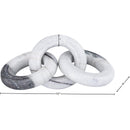  Meridian Rings Panda Marble Decorative Chain Links IMAGE 5