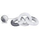  Meridian Rings Panda Marble Decorative Chain Links IMAGE 6