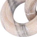  Meridian Rings Pink Marble Decorative Chain Links IMAGE 4