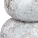  Meridian Pumpkin Brown Marble 3 pc Decorative Object IMAGE 3