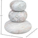  Meridian Pumpkin Brown Marble 3 pc Decorative Object IMAGE 4