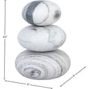  Meridian Pumpkin Panda Marble 3 pc Decorative Object IMAGE 4