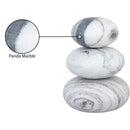 Meridian Pumpkin Panda Marble 3 pc Decorative Object IMAGE 5
